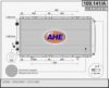 AHE 109.141/A Radiator, engine cooling